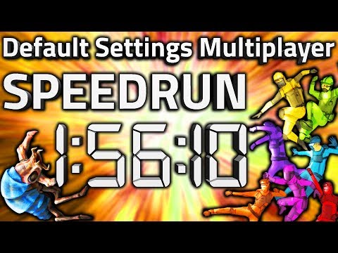 Factorio "Default Settings Multiplayer" Speedrun in 1:56:10 by TeamSteelaxe [0.16 World Record]