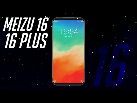 Meizu 16s Plus with thin frames without cutouts