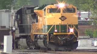 preview picture of video 'Reading Heritage Unit on NS 370 NB at Dalton GA.'