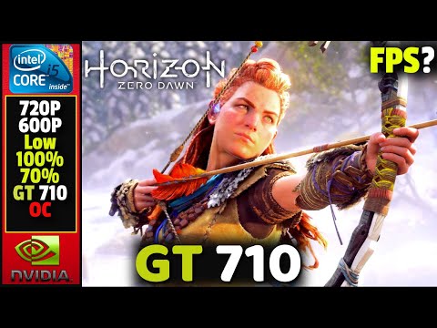 Horizon Zero Dawn | GT 710 1gb Vram | I5 4460 | 16gb Ram