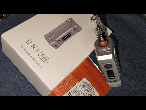 Yocan UNI Pro Universal Portable Mod Battery review & LLR Jackie Hazr cart by Cresco my MD Medical