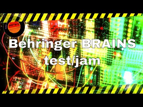 Behringer Brains test/jam