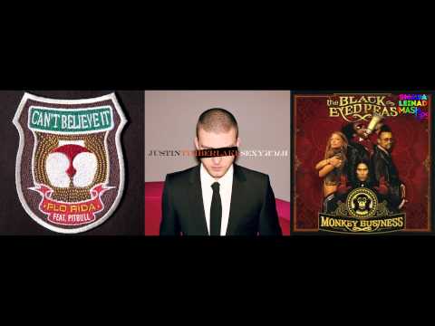 Flo Rida ft. Pitbull vs. Justin Timberlake vs. Black Eyed Peas - Can't Believe My Sexy Humps