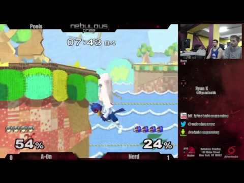 Nebulous Prime Melee #30 - A-On (Marth) vs nerd (Falco)