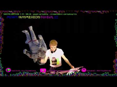 Mutant Transmissions Festival II Day 1 - twitch.tv/nydecay - Synth Wave - Post Punk - Electro