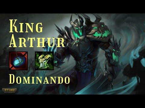 Dominando el Solo-Lane con King Arthur // Gameplay de Smite