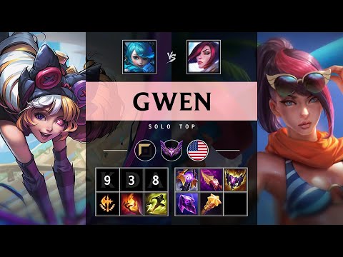 Gwen Top vs Fiora - NA Master Patch 25.09