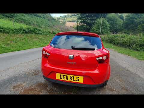2011 Seat Ibiza Sport Coupe. 1.6TDI CR Start up and walk around viewing.