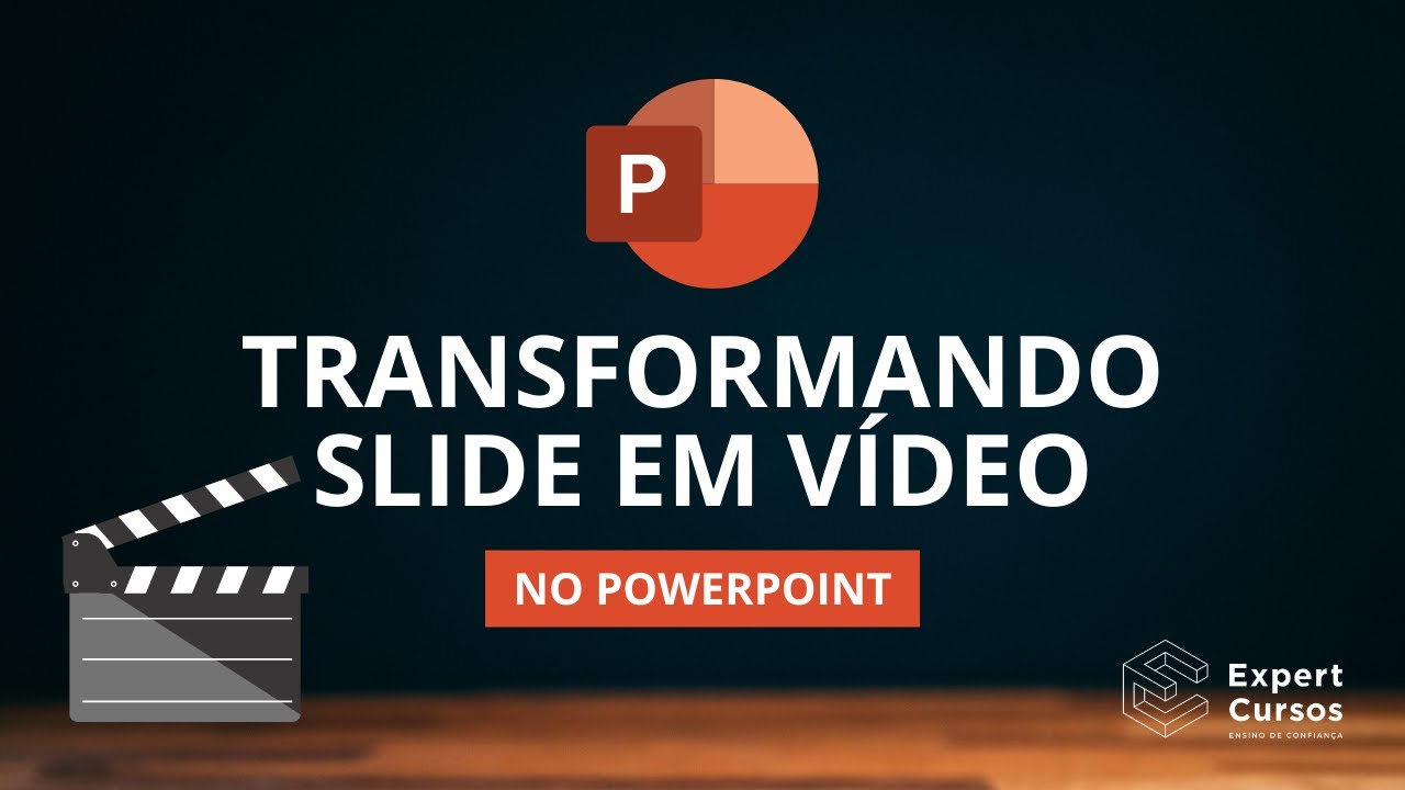 Transformando slide em vídeo no Power Point