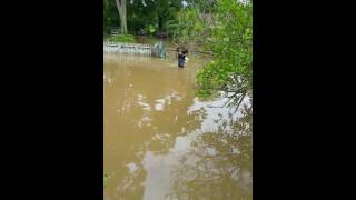 2016 Flood Waters in Holiday Lakes, Texas #1
