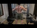 火曜日 早朝 背中トレ トップサイドデッドリフトでトレーニングの準備完了!!