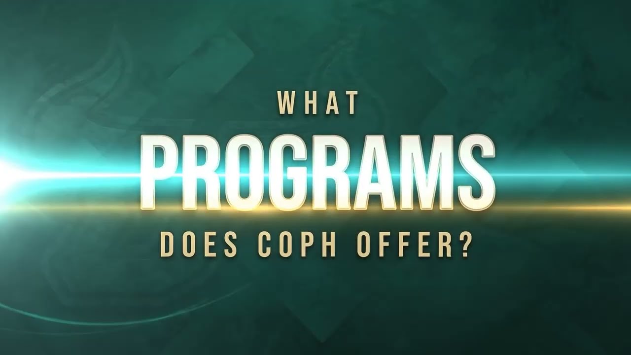USF COPH: Graduate degrees | What programs are offered?