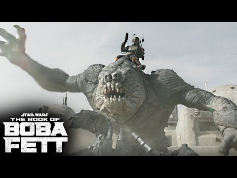 Boba Fett Rides the Rancor