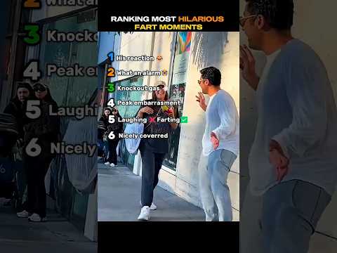 Ranking Funniest Fart Moments #usa