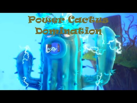 Power Cactus Domination in Plants vs. Zombies Garden Warfare 2