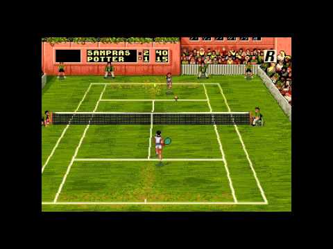 Sampras Tennis 96 Megadrive