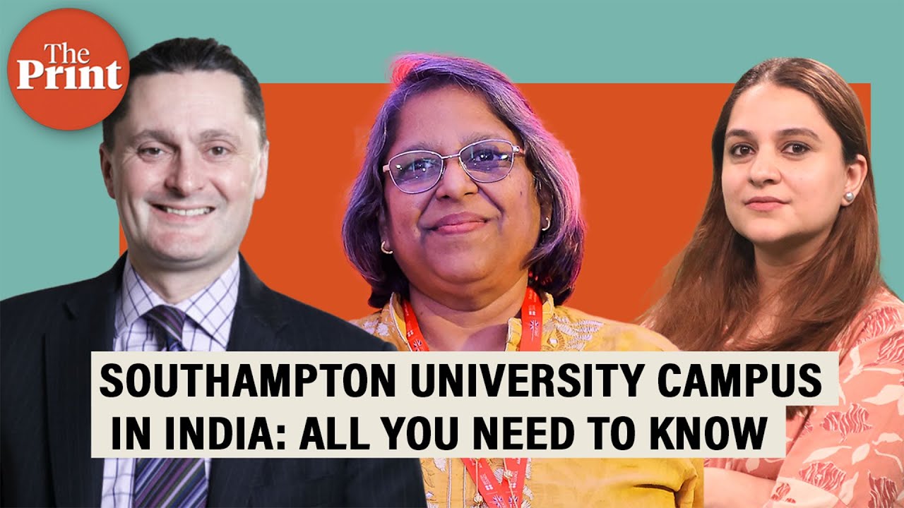 'Need to grow capacity in India for world class education' Southampton University's Andrew Atherton