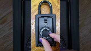 How to open a lock box