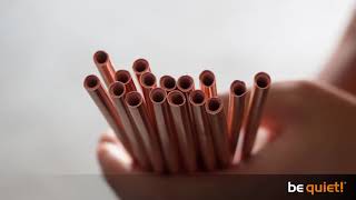 Die Produktion von be quiet! C P U Kühlern, Teil 1: Heatpipes