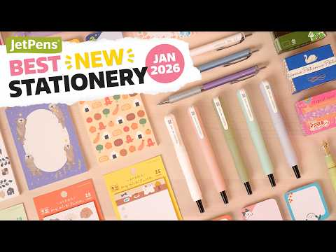 January 2026 JetPens Stationery Roundup | What made the list? ✨