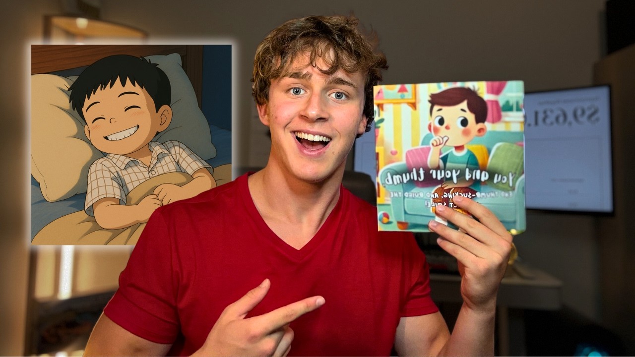 How I made $250+/day selling AI kids books (AI tool + Full Guide)