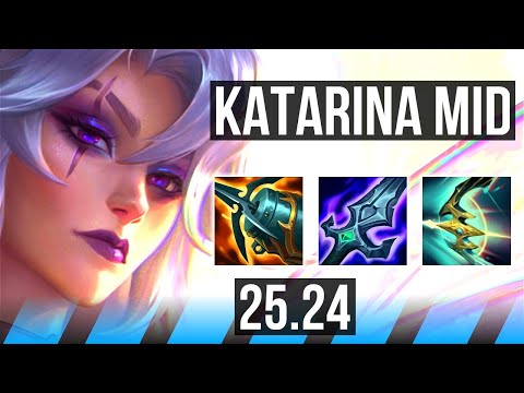 KATARINA vs AATROX (MID) | 49K damage | EUW Challenger | 25.24