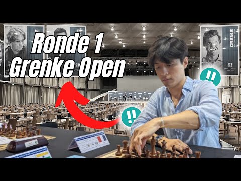 I'm playing a 2050 Elo player in round 1 of the Grenke Open!!