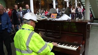 Workman Stuns Audience With His Piano Skills (Part