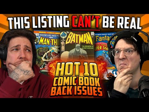 This Ebay Comic Listing Seems Risky... | HOT10 Comic Book Back Issues ft. @GemMintCollectibles