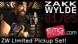 Video thumbnail for Zakk Wylde Limited EMG pickup set! by EMGtv