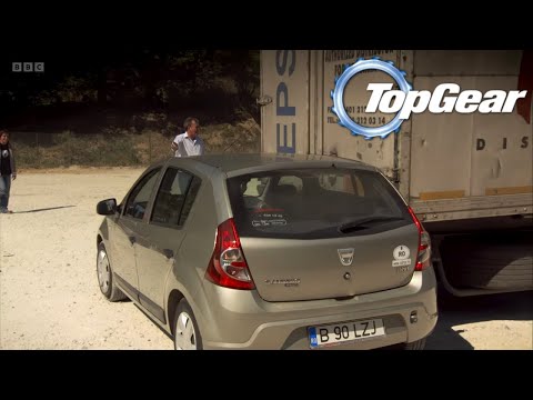 DACIA SANDERO Gets CRUSHED Top Gear | 4K AI Upscale #topgear #thegrandtour