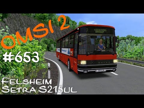 OMSI 2 Setra S215 UL | Felsheim Linie 7 über die Autobahn ☆ Let's Play OMSI 2 | #653