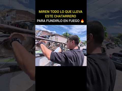 Así son los CHATARREROS en CORINTO MORAZÁN el SALVADOR