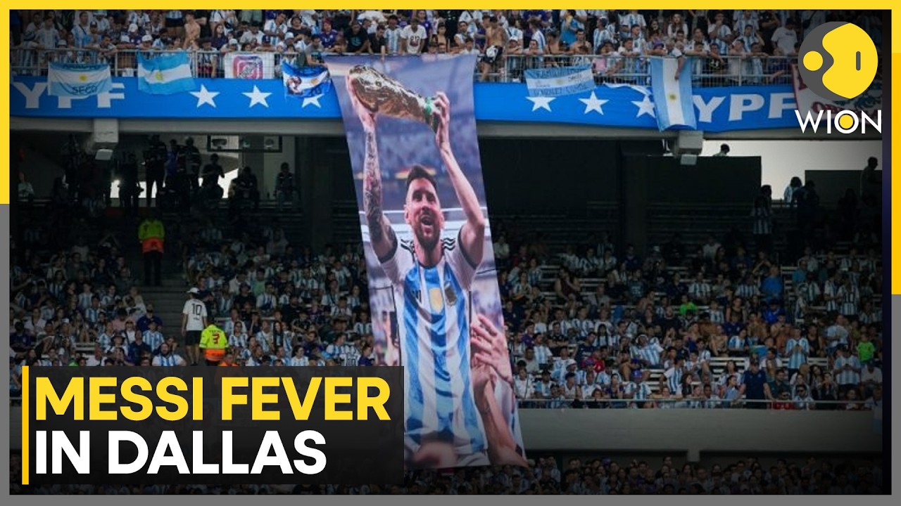 FIFA WC 2026: Argentina Fans Enjoy Messi Fever Before Austria Clash | WION