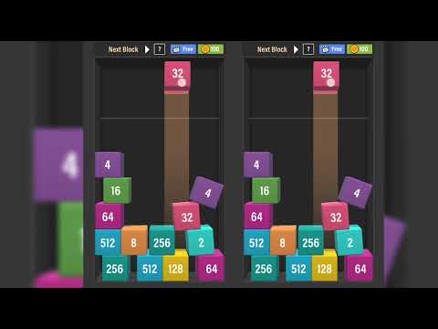 Part 1 Let's Play Drop Block 3D | Android Gameplay #games #asmr #puzzle