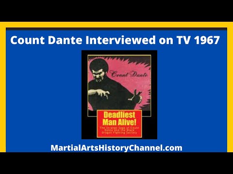 The Deadliest Man Alive, Count Dante Interviewed on TV 1967