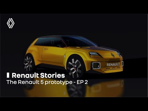 The Renault 5 Prototype, the wink is in the headlights