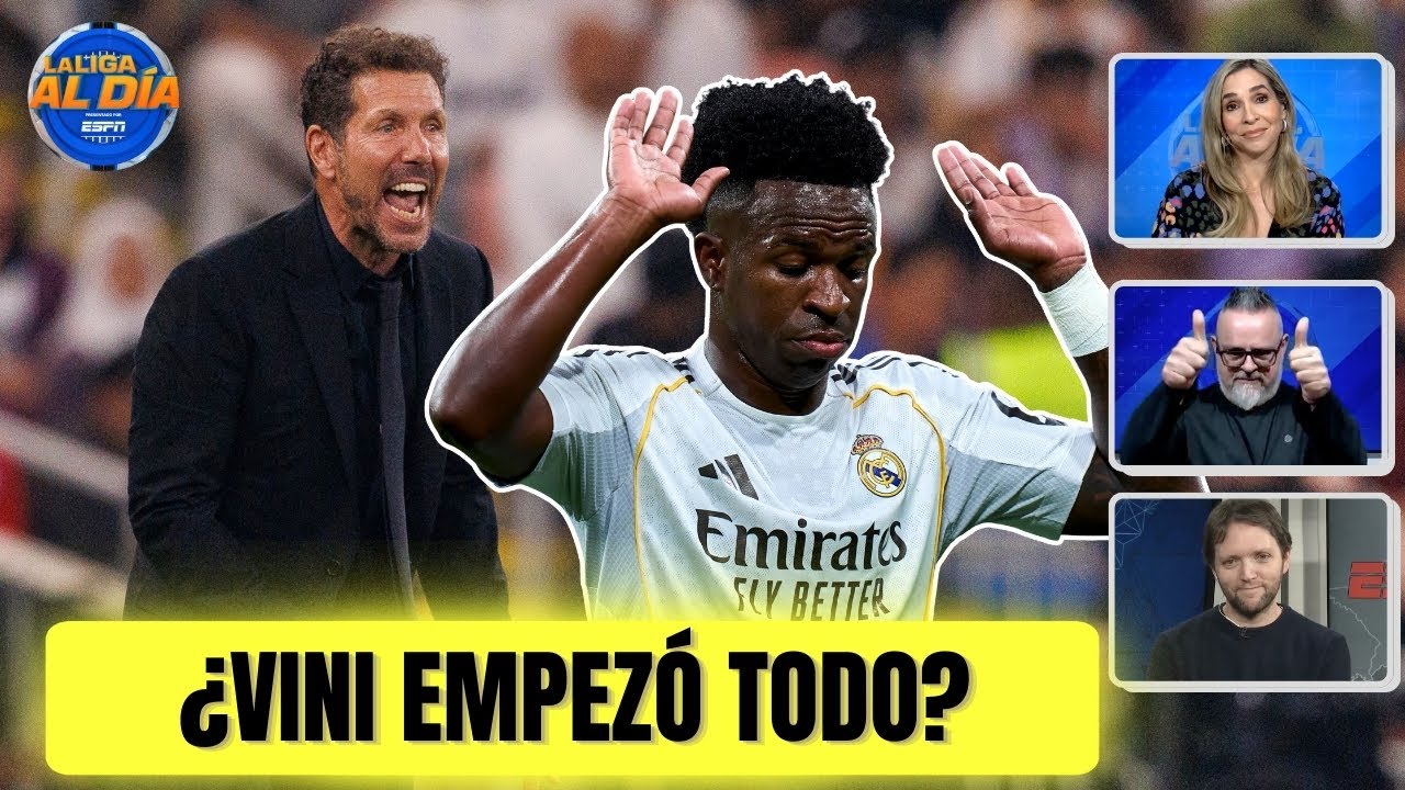 VINICIUS LO EMPEZÓ TODO contra el CHOLO SIMEONE en el DERBI de MADRID de SUPERCOPA | La Liga Al Día