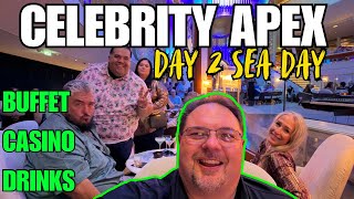 CELEBRITY APEX CRUISE VLOG | DAY 2 SEA DAY FUN