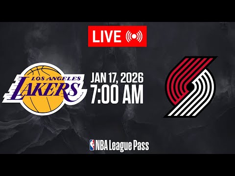 NBA LIVE! Los Angeles Lakers vs Portland Trail Blazers | January 17, 2026 | NBA Today | NBA 2K26