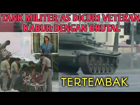 Bukan Kaleng-kaleng Maling Ini Nekat Curi Tank Tentara