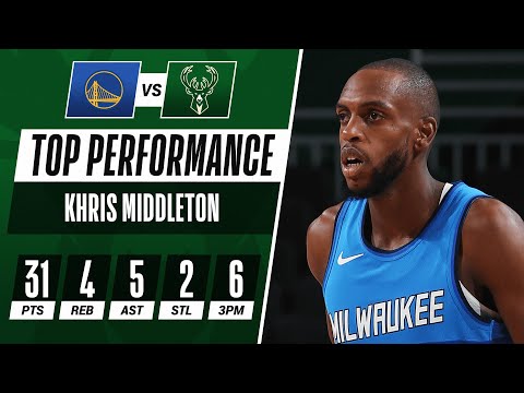 Khris Middleton Stuffs The Stat Sheet On #NBAXmas‼ 🔥