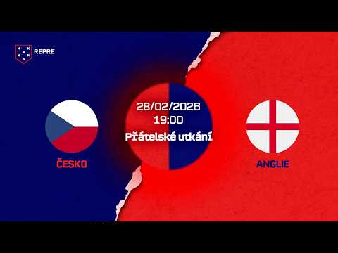 LIVESTREAM | Přátelské utkání - 1. zápas | Česko - Anglie