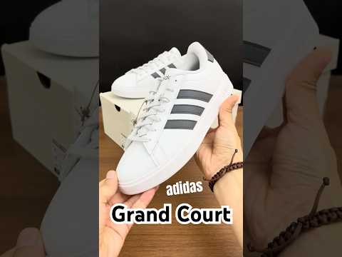 Adidas Grand Court Base 2.0 Tennis Shoes White