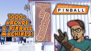 Museum With Over 1000 Arcade & Pinball Machines! Arcade Expo 5.0