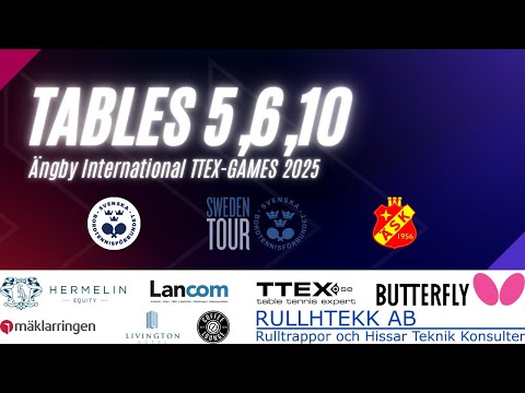 Thursday / Table 5,6,10 / Ängby International 2025