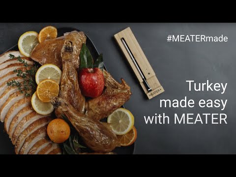 Easy Christmas and Thanksgiving Turkey | Wireless Smart Meat Thermometer | MEATER Recipe