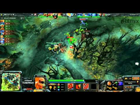 No Tidehunter vs Virtus Pro Game 2 - Russian DOTA2 League - TobiWan