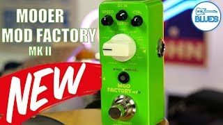 Video thumbnail for Mooer Mod Factory MKII 11 Mode Modulation Pedal by intheblues