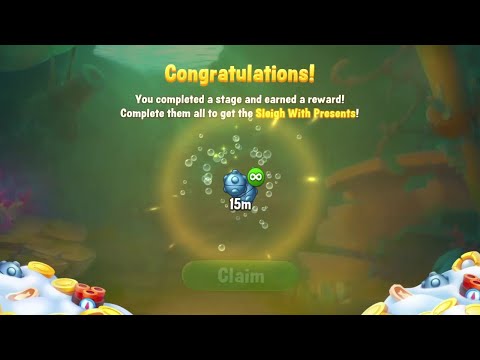 @Fishdom Win Strikes Level 9141 - 9144, Got 15 Min Bomb 💣